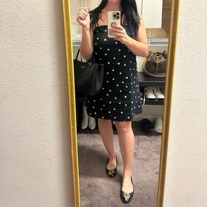 H&M Polka dot linen dress